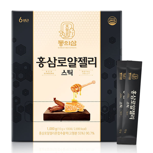 [동의삼] 홍삼로얄젤리스틱 [10g×100포]